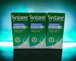 3x Systane Lubricant Eye Drops  0.5oz EXP 12/2024 Refreshes Lubricates S... - $19.59