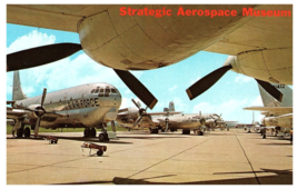 Nebraska&#39;s Strategic Aerospace Museum Bellevue Airplane Postcard - £7.77 GBP