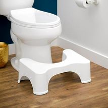 MAXPERKX Bathroom Toilet Stool - Squatty Step Stool for Adults - Anti-Slip Potty - £9.95 GBP