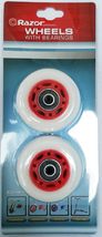 Set of 2 RED Replacement Wheels for Razor FlashRider 360 - $43.55