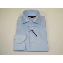 Men's Axxess Turkey Shirt 100% Egyptian Cotton High Collar 224-02 Blue Pique image 6