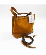 Jen &amp; Co Satchel Maude 11.5x10x5.5 inches Mustard Handbag Purse - $49.49