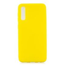 Anymob Samsung Phone Case Yellow Silicone Soft TPU Back Cover - £15.90 GBP