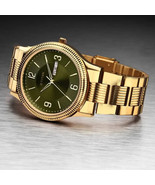 Titan Men&#39;s Minimalist Zen Watch: Sleek Leather Strap with Contrast Hands - $114.43
