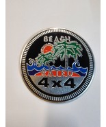 1pc Beach Rated Auto Fender Emblem Sticker 4x4 Badge Truck SUV  2.4&quot; - $10.97 CAD
