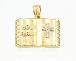 Holy bible Unisex Charm 10kt Yellow Gold 341531 - £79.38 GBP