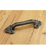 1 Rustic Cast Iron Handles Door Hardware Pull Gate Shed Drawer Cabinet B... - €12,14 EUR