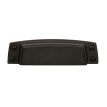 Amerock BP55318BBR Highland Ridge Cabinet Cup Pull, 3-1/2 In (89 mm) (Lo... - $12.87