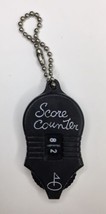 Vintage Rare Score Caddy Pocket Golf Score Keeper Black Hong Kong Keycha... - £7.51 GBP