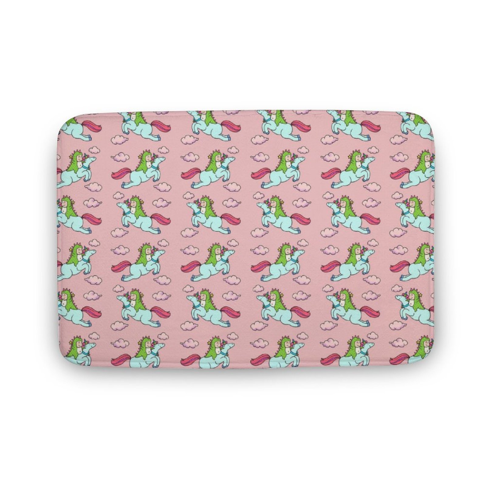 Mondxflaur Cartoon Non Slip Bathroom Mat for Shower Quick Dry Absorbent ... - $18.99+