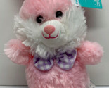 Celebrate Easter Plush Pink Bunny Rabbit Easter Plush 11&quot; New - $8.90