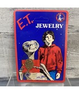 Vtg ET E.T. Extra Terrestrial Logo NECKLACE  PENDANT Star Power 1982 On ... - €5,11 EUR