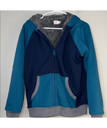 Wonder Nation Blue and Gray Fleece Hoodie XXL - $13.45 CAD