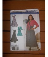 SIMPLICITY 3769 KHALIAH ALI DRESS PATTERN18W-24W - £6.44 GBP