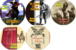 Owen Winster LOT of 5 MP3 (READ) CD / Audiobooks / The Virginian Westerns - £11.40 GBP