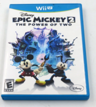 Disney Epic Mickey 2: The Power of Two (Nintendo Wii U) MintDdisc - No Manual - $6.88