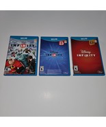 Disney Infinity Wii U Game Disc Lot 1.0 2.0 3.0 Wiiu 1 2 3 - $14.80