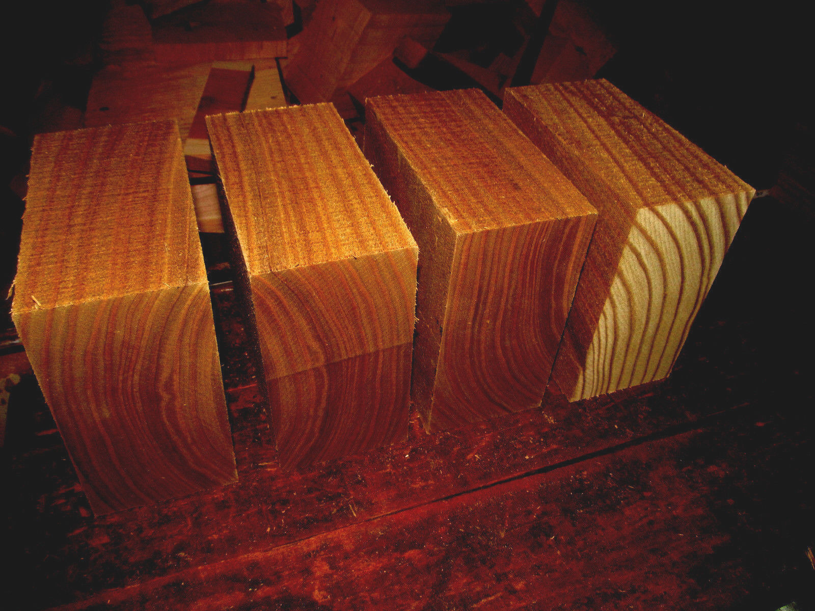 8 Catalpa Wood Turning Blanks – 2" X 2" X 11" – Lathe-Ready Lumber For Carving, Bowl Turning