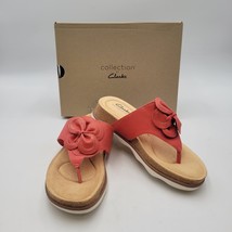 Clarks Women's Brynn Style Flat Sandal Bright Coral Leather Size 5.5 Com... - $496.75 MXN Clarks Women's Brynn Style Flat Sandal Bright Coral Leather Size 5.5 Com... - $496.75 MXN