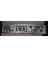 Vintage Wall Drug Store Pharmacy of South Dakota Tin Metal Advertising S... - $121.54