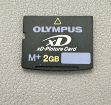 Olympus xD M+ 2gb Picture Memory Card High Speed for Fuji Kodak Olympus ... - £39.70 GBP