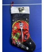 Nightmare Before Christmas Santa Jack Skellington Holiday Stocking Brand... - $244.42 MXN