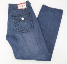 True Religion Jeans Mens 34x32 Rainbow Billy Denim Pants Flap Pockets Co... - £33.03 GBP