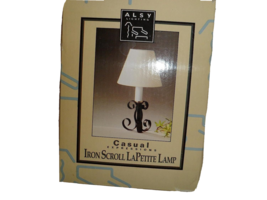 Casual Empressions Iron Scroll LaPettte Wall Lamp - £34.38 GBP