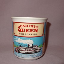 Mississippi Belle II Coffee Cup Mug 10 ounce Riverboats Quad City Queen Souvenir - £11.62 GBP