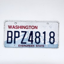  United States Washington Evergreen Passenger License Plate BPZ4818 - £14.78 GBP