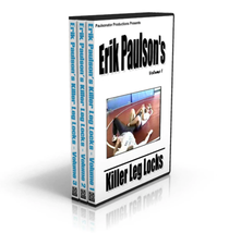 Killer Leg Locks 3 DVD Set by Erik Paulson - $107.95