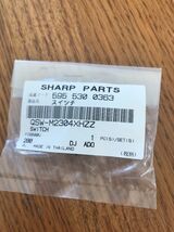 Sharp Parts Switch 595-530-0363 NEW Ships N 24h - $881.85 MXN