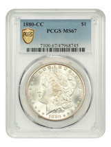 1880-CC $1 Pcgs MS67 - £19,887.73 GBP