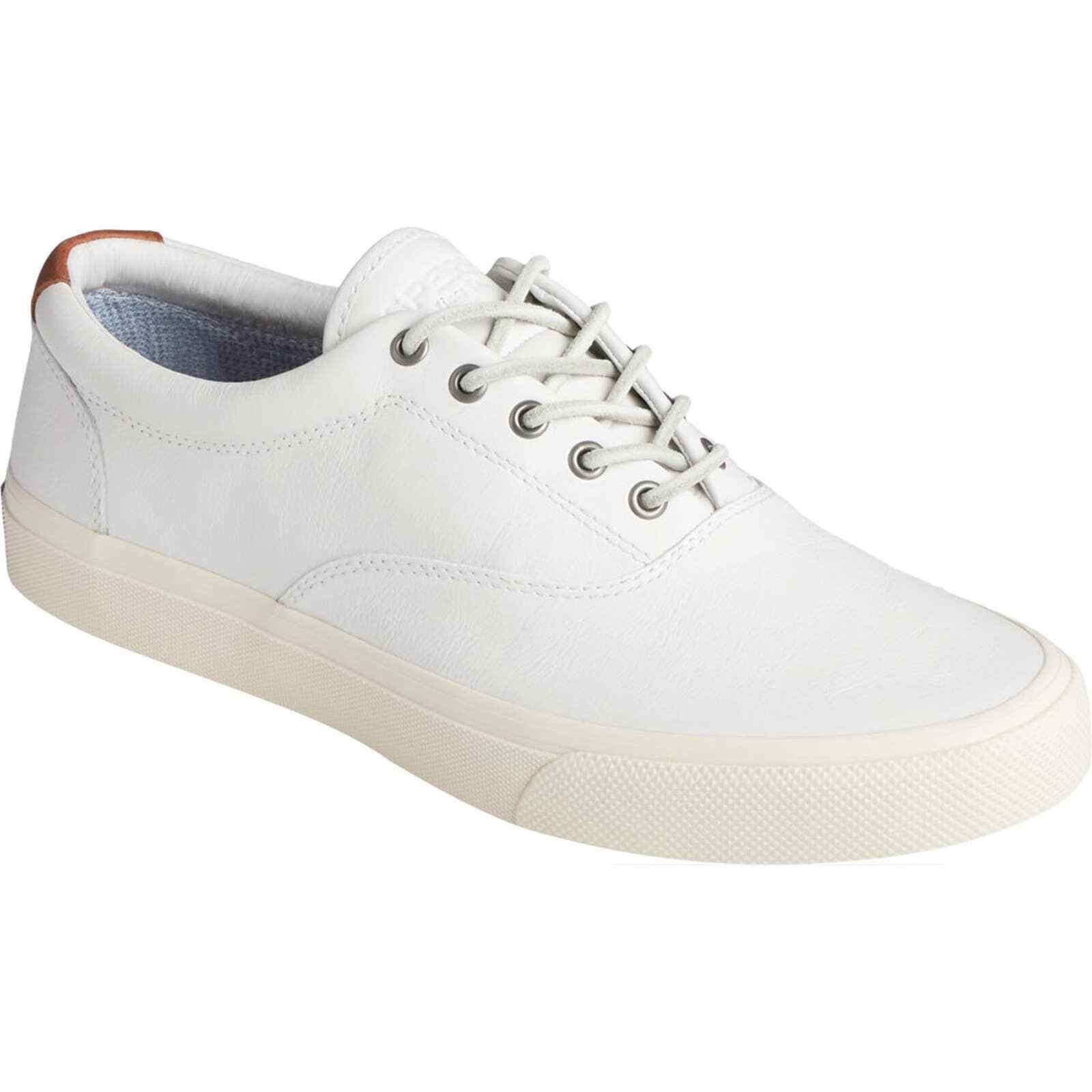 Primary image for Sperry Top-Sider Men Lace Up Sneakers Striper Plushwave CVO Size US 12M White
