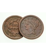Plein De 2 Grand Centimes (1853 Et 1854) En Fin État, Marron Couleur, Bo... - €66,77 EUR