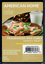 Santas Treat American Home Yankee Candle Fragranced Wax Cubes Tarts - £2.97 GBP