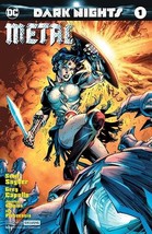 DC Dark Nights Knights Metal 1 Batman Foil Lee NYCC Exclusive - $223.20 MXN