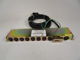 Techniques Intl. PDN12030 GSPS050/ ED12030 120v 24 AMPs 9-Outlet Rack-Mo... - $59.97