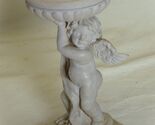 Cherub Angel Candle Holder Resin Figurine - $12.86