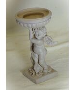 Cherub Angel Candle Holder Resin Figurine - $12.86