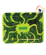 1x Tray Ooze Small Metal Durable Smoking Rolling Tray | Abyss Design - £12.07 GBP