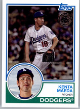 2018 Topps 1983 Topps Baseball 83-63 Kenta Maeda  Los Angeles Dodgers - £0.77 GBP