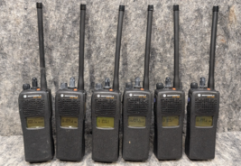 Lot of 6 Motorola XTS1500 Portable Two Way Radio UHF H66SDD9PW5BN - $549.99