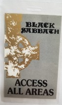 BLACK SABBATH - ORIGINAL CONCERT TOUR LAMINATE BACKSTAGE PASS ***LAST ON... - $20.00