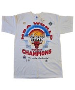 Chicago Bulls T Shirt World Champions Starter Youth 18-20 NBA 1993 Vtg N... - £32.11 GBP