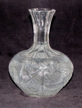 Victorian Hawkes Brilliant Palermo Cut Glass Wine Carafe Decanter - £34.99 GBP