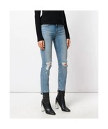 RAG &amp; BONE 10 Inch Stove Pipe Prospector Distressed Step Hem Size 25 Rev... - €53,50 EUR