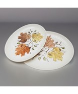 Metlox Poppytrail Woodland Gold 2 Oval Serving Platters  11” - 13&quot; MCM 1... - $37.13