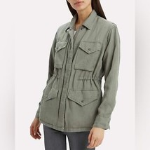 Rails Jayden Green Utility Jacket Plaid Fleece Lined - £42.47 GBP