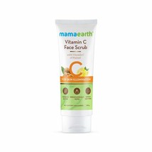 Mamaearth Vitamin C Face Scrub, with Vitamin C and Walnut - 100g (Pack of 1) - £14.46 GBP
